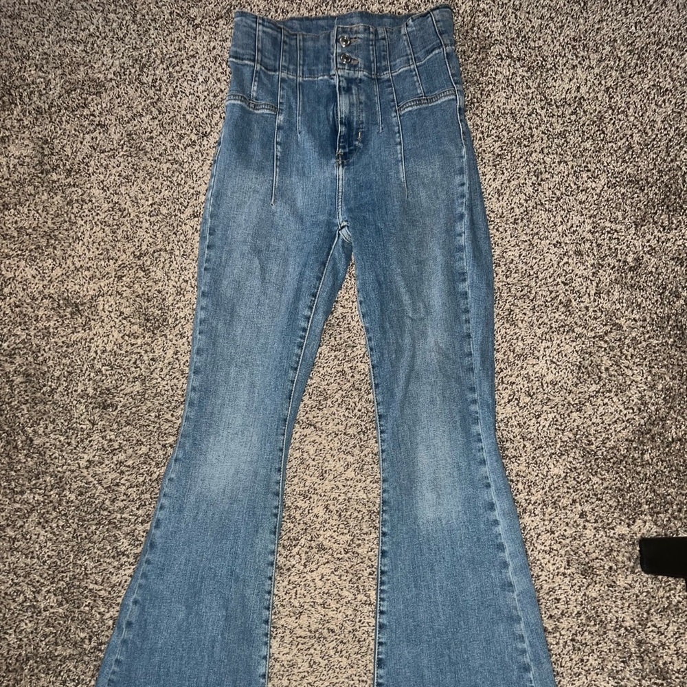 Free people boot cut high waisted jean size 26